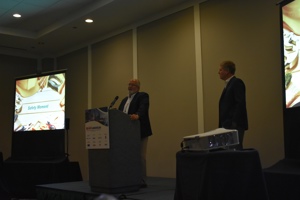 (L) Stephen Cabano, President, Pathfinder LLC and Chair, Construction Industry Institute. (R) Stephen Mulva, Director, Construction Industry Institute (CII), The University of Texas at Austin.