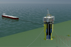 Atkins&#x27; patented Deep Draught Production, Storage and Offloading (DDPSO) concept